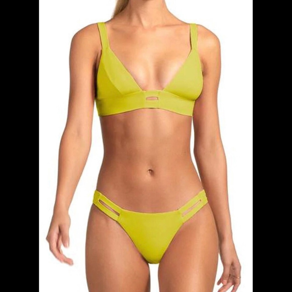 NWT* Vitamin A Citron bikini top & bottom